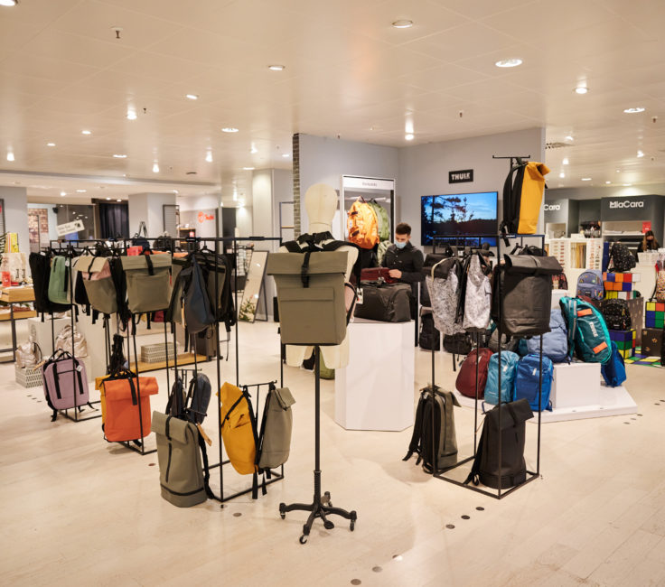 Ladenfläche Thule als Symbol stationären Handel