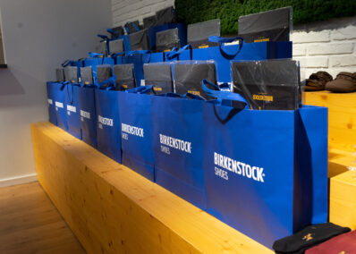 konfektionierte Birkenstock Papptüten