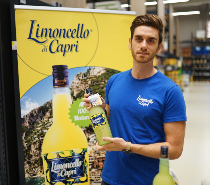 Promoter der Promotionagentur PRO-VOGUE für Bremer Spirtousen Contor für Limoncello di Capri