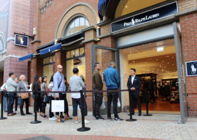 Promoter der Promotionagentur PRO-VOGUE als Doormen für Polo Ralph Lauren