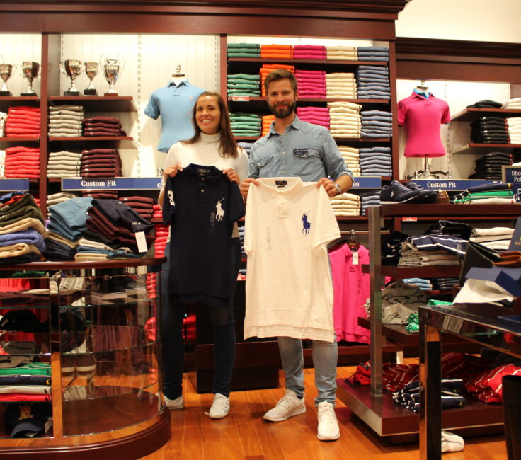 Promoterin und Promoter der Promotionagentur PRO-VOGUE für Polo Ralph Lauren