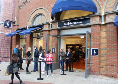 Promoter der Promotionagentur PRO-VOGUE als Doormen für Polo Ralph Lauren