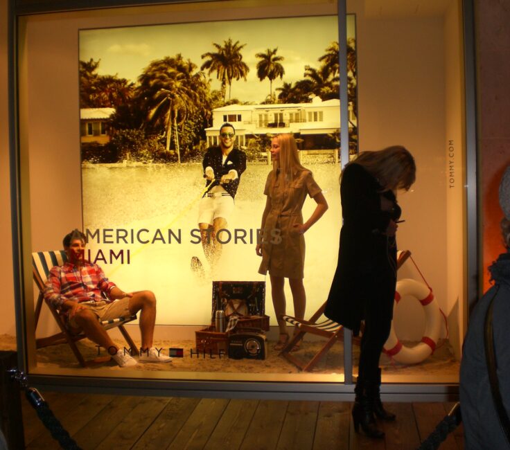 Guerilla Marketing der Promotionagentur PRO-VOGUE für Tommy Hilfiger