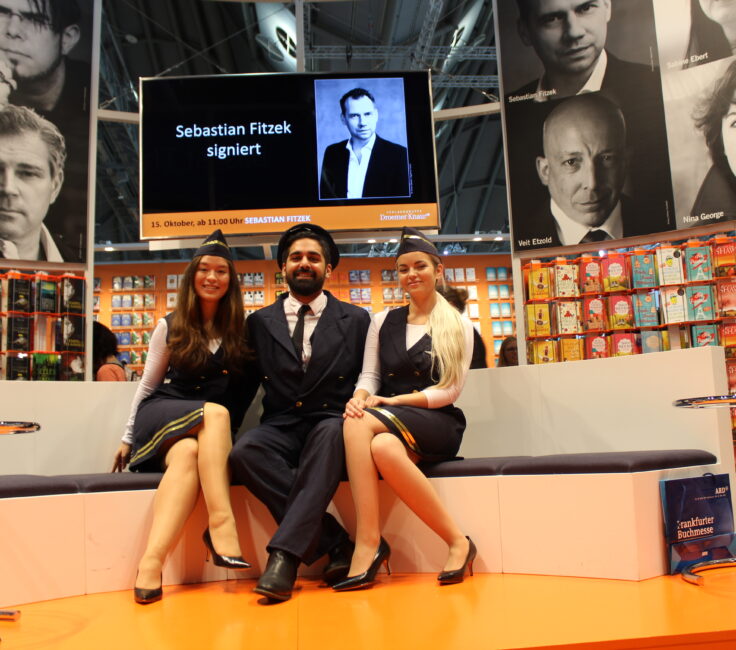 Messe Promotion der Promotionagentur PRO-VOGUE für Droemer Knaur